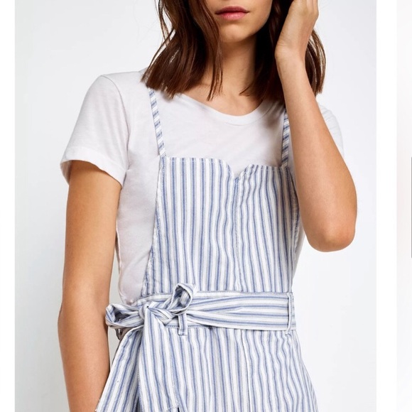 Free People Pants - Free People Isabelle Pegged Striped Jumpsuit/Overalls